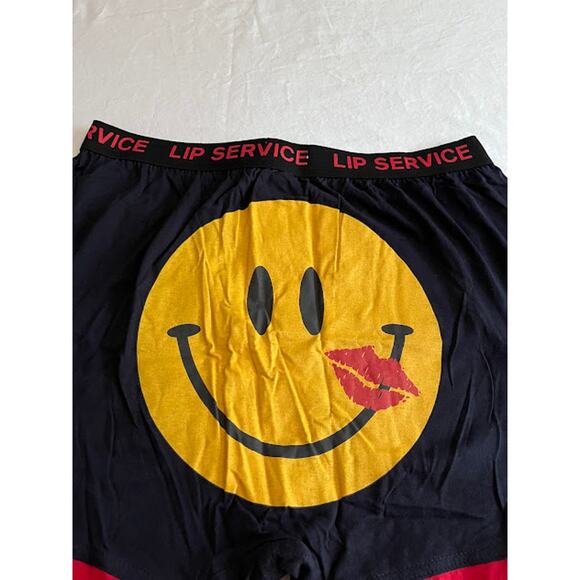 New Addiction Lip Service Boxers Size Large Vintage with Tags - Picture 3 of 8